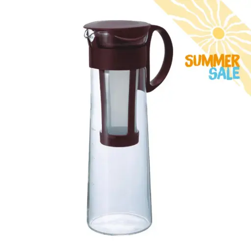 [MCPN-14CBR] MIZUDASHI Cold Brew Coffee Pot - Chocolate Brown