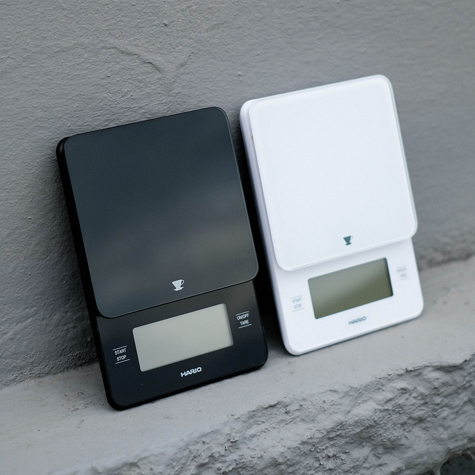 HARIO Barista Glass Scale - White