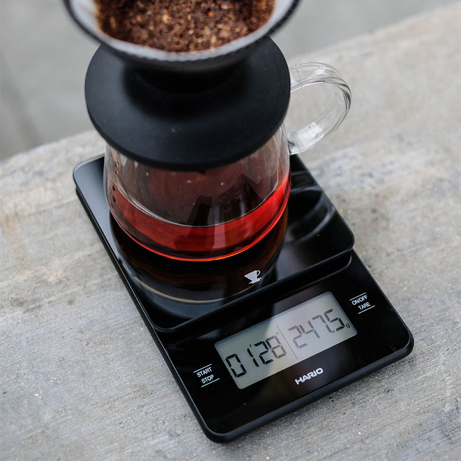 HARIO Barista Glass Scale - Black