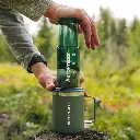 AeroPress Coffee Maker - Clear Green