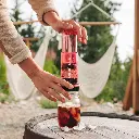 AeroPress Coffee Maker - Clear Pink