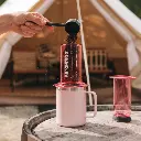 AeroPress Coffee Maker - Clear Pink