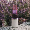 AeroPress Coffee Maker - Clear Purple