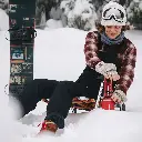 AeroPress Coffee Maker - Clear Red