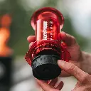 AeroPress Coffee Maker - Clear Red