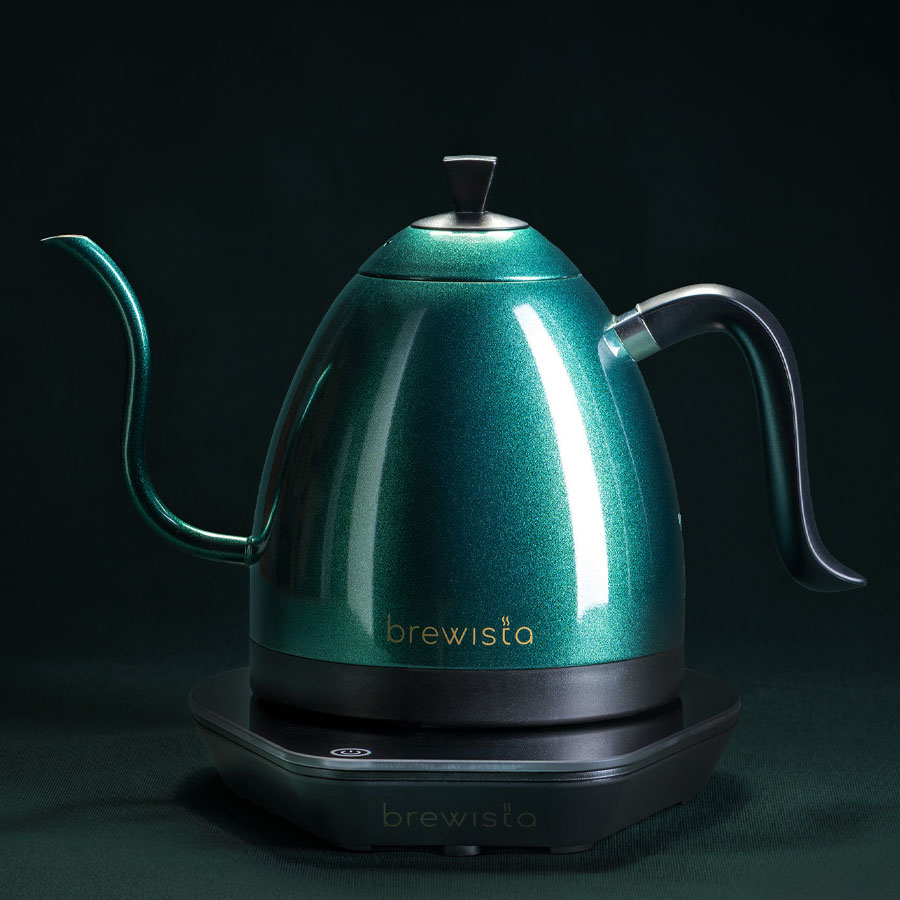 Brewista Artisan 1.0L Gooseneck Variable Kettle- Racing Green