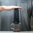 Delter Coffee Press Grey