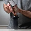 Delter Coffee Press Grey