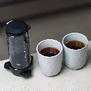 Delter Coffee Press Grey
