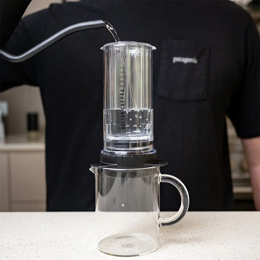 Delter Coffee Press Clear