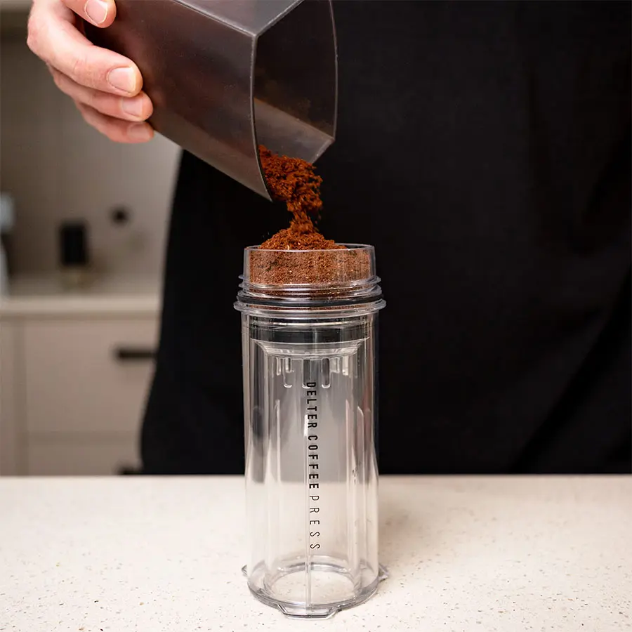 Delter Coffee Press Clear