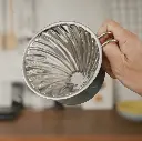 V60 Metal Dripper - Stainless Steel