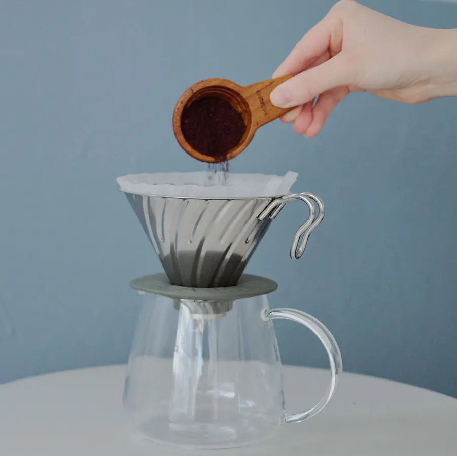 V60 Metal Dripper - Stainless Steel