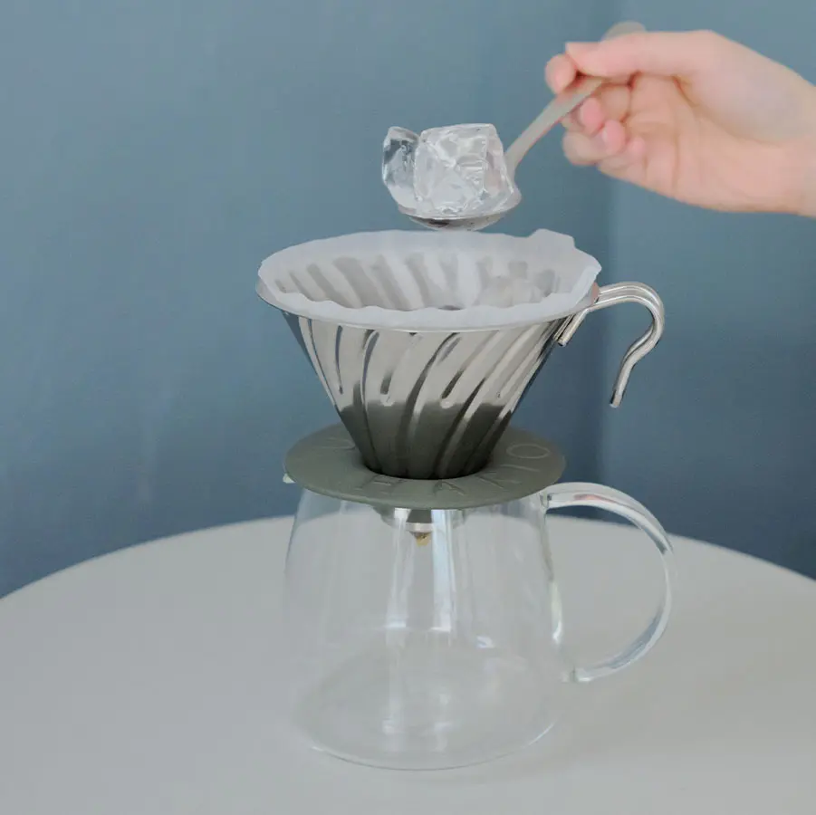 V60 Metal Dripper - Stainless Steel