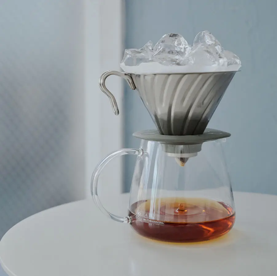 V60 Metal Dripper - Stainless Steel