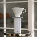 Double-Walled Tumbler with Ceramic Coating 350ml - White
