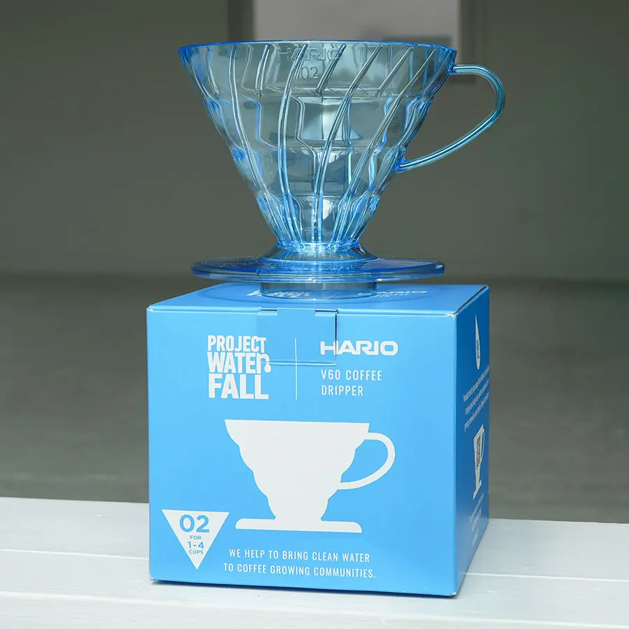 Project Waterfall 02 Transparent Blue Dripper
