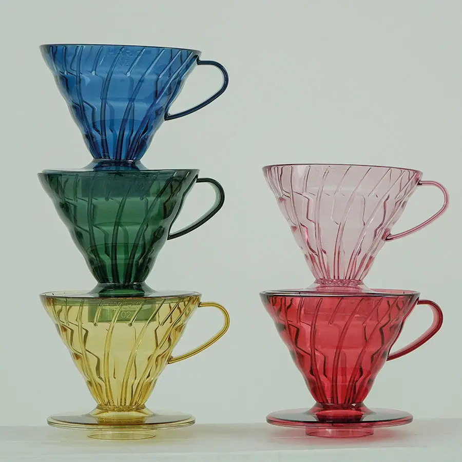 V60 20th Year Anniversary Coffee Dripper 02 - Momiji Red