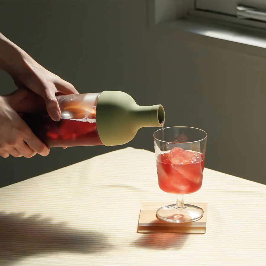 Filter in Bottle 750ml - Smokey Green