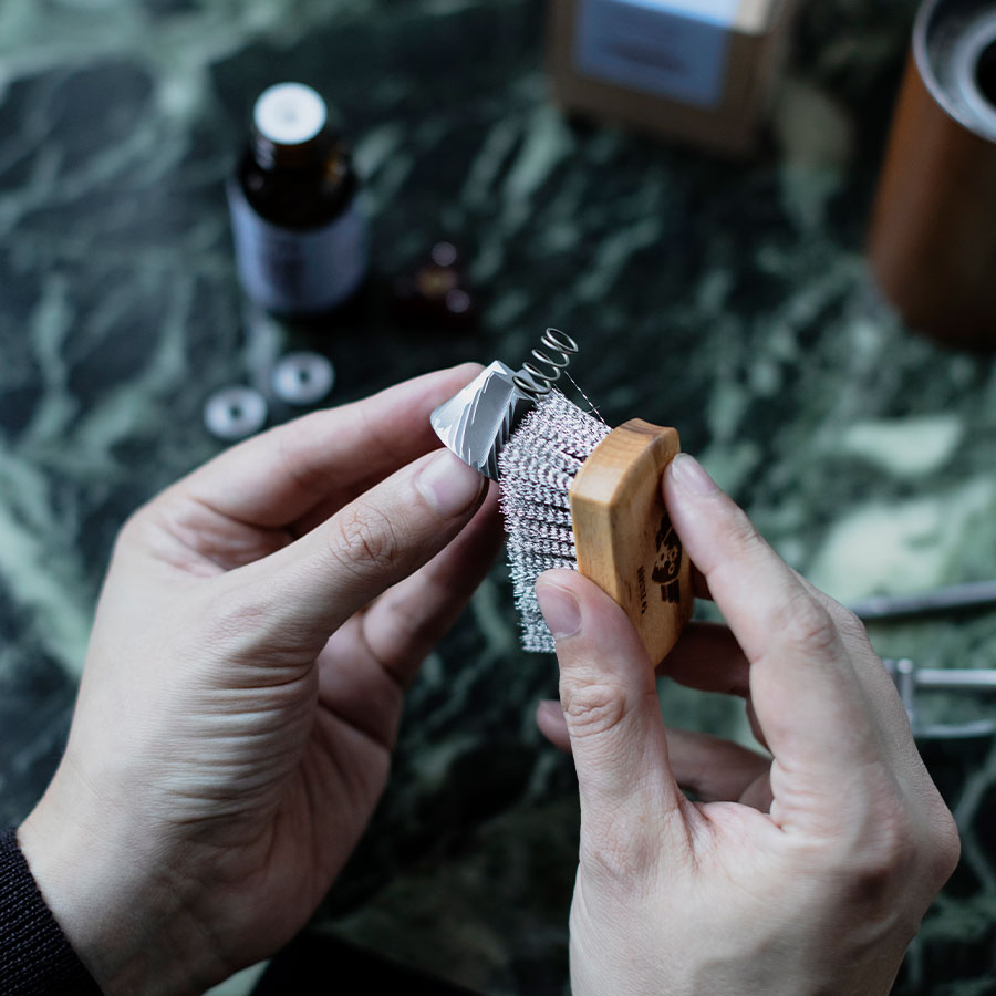 Brush #5 - Stainless Steel Bristles