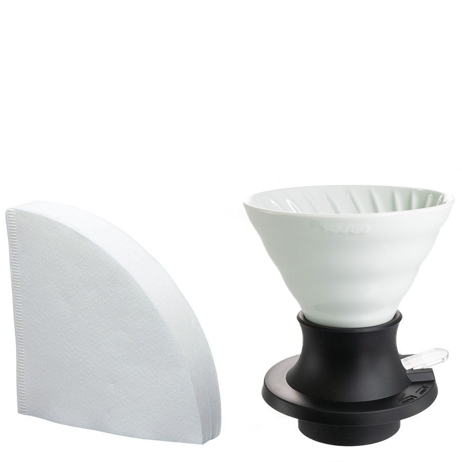 Ceramic Immersion Coffee Dripper SWITCH 02 - White