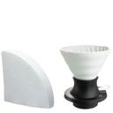 Ceramic Immersion Coffee Dripper SWITCH 02 - White