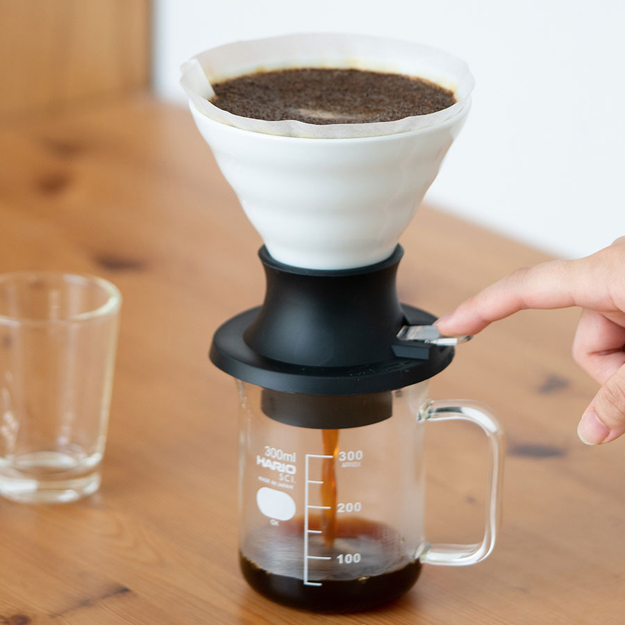 Ceramic Immersion Coffee Dripper SWITCH 02 - White