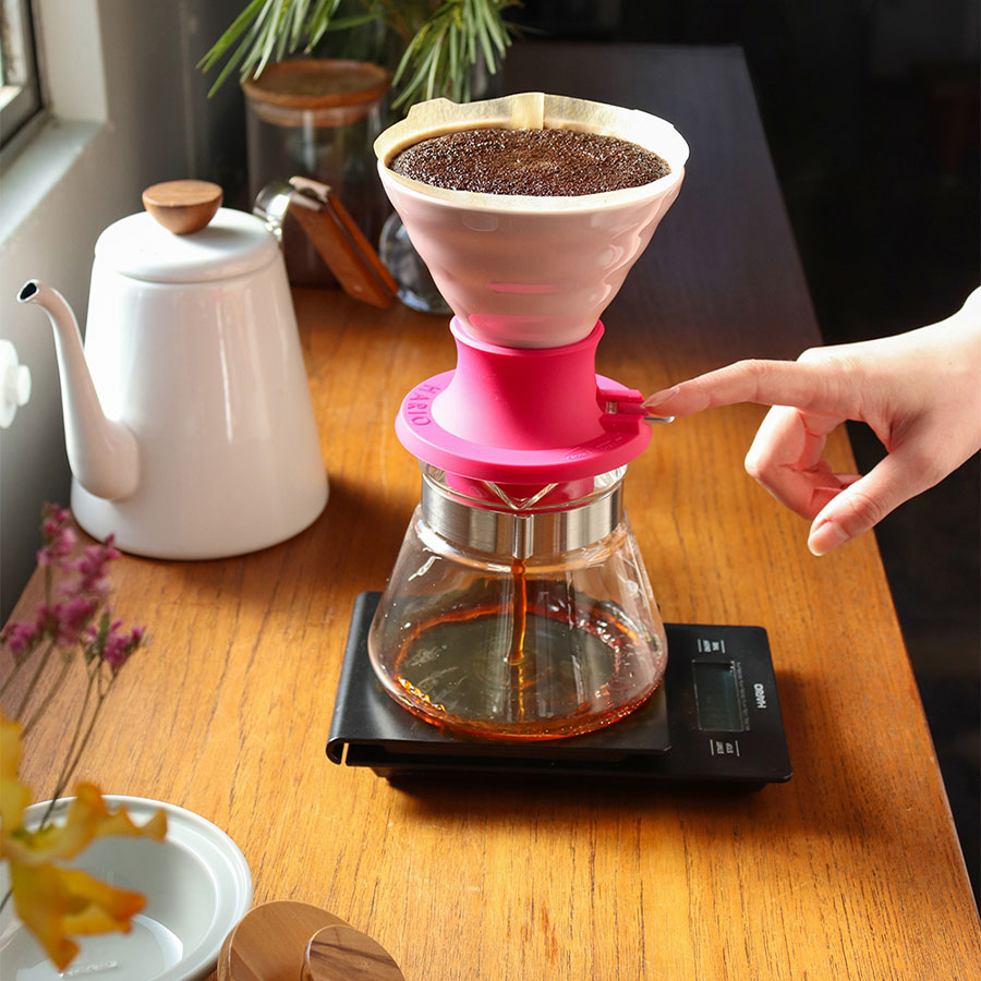 Ceramic Immersion Coffee Dripper SWITCH 02 - Pink 