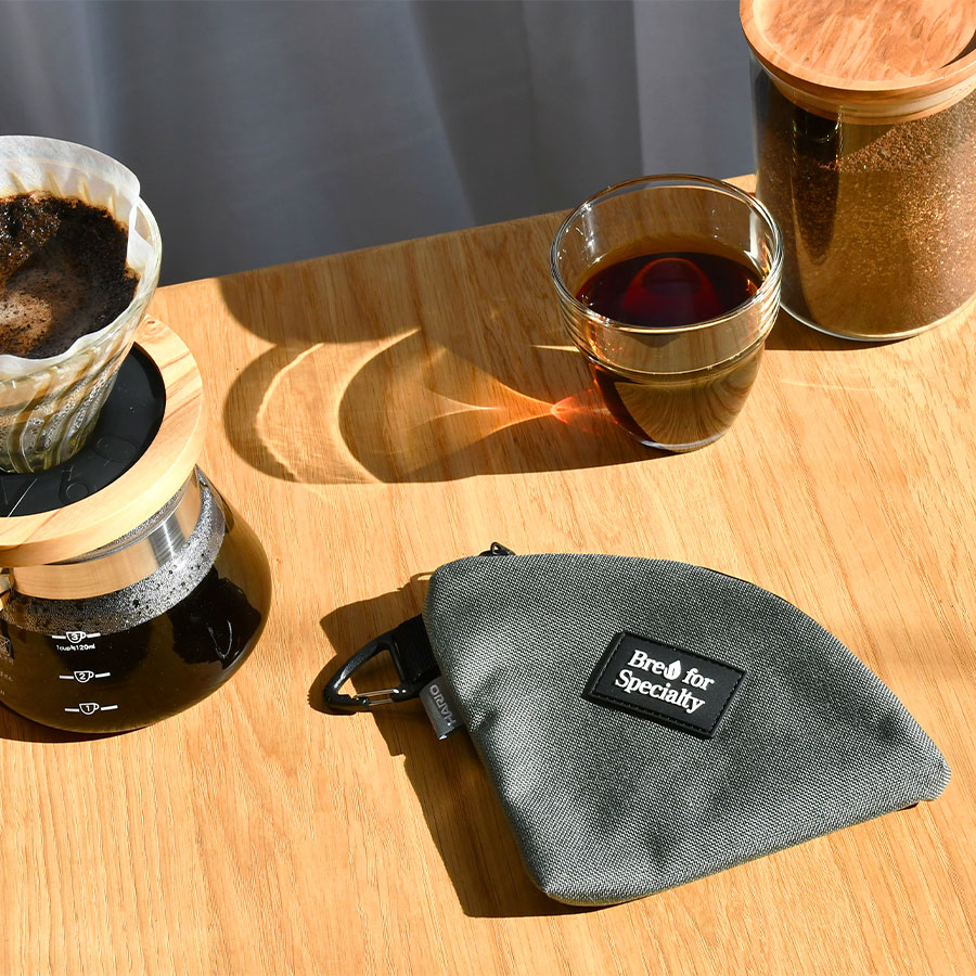 V60 Coffee Filter Case - Grey Green