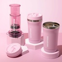 AeroPress Go Plus Travel System - Pink