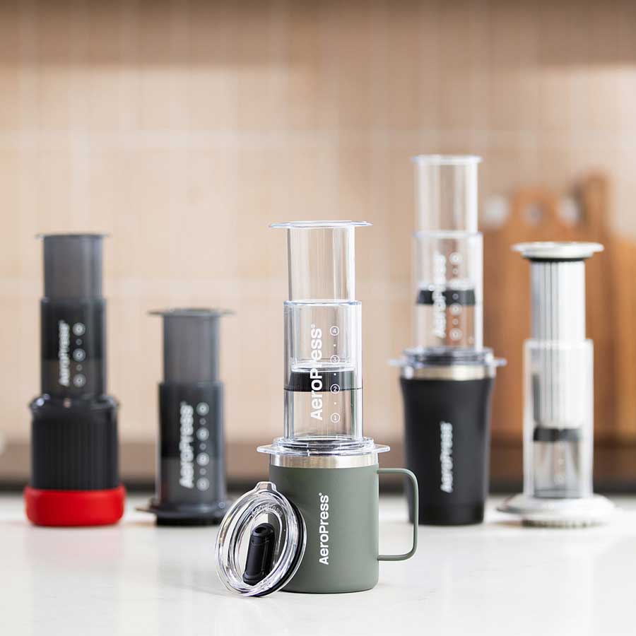 AeroPress Travel Coffee Mug - Green 