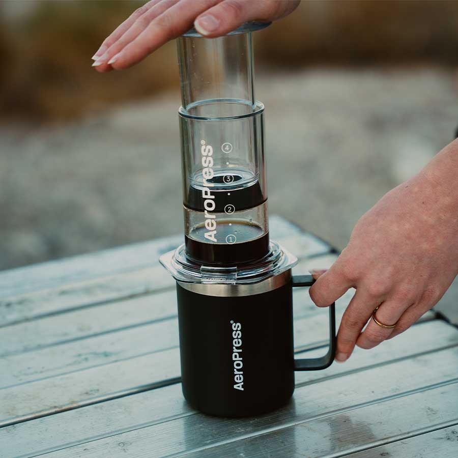 AeroPress Travel Coffee Mug - Black