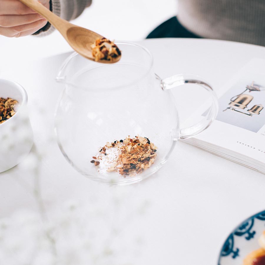 Jumping Leaf Pot 600ml - Black