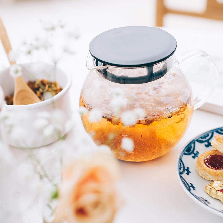 Jumping Leaf Pot 600ml - Black