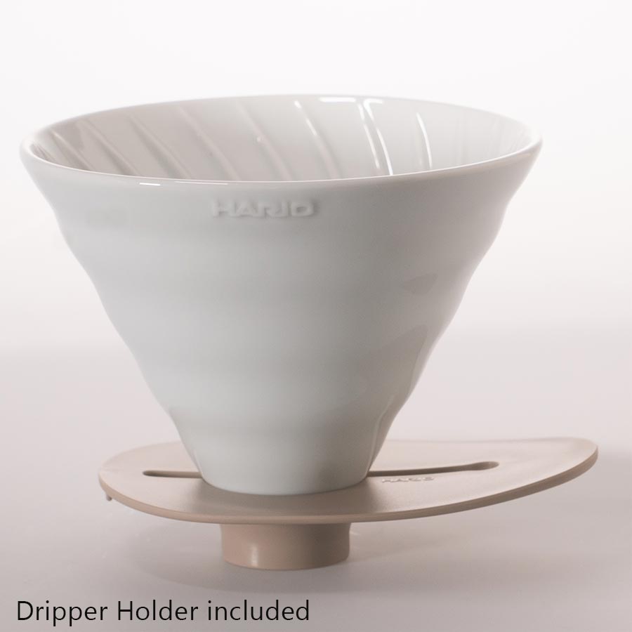 HARIO V60 Switch & Match Ceramic Dripper 03 - White 