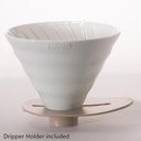 HARIO V60 Switch & Match Ceramic Dripper 03 - White 