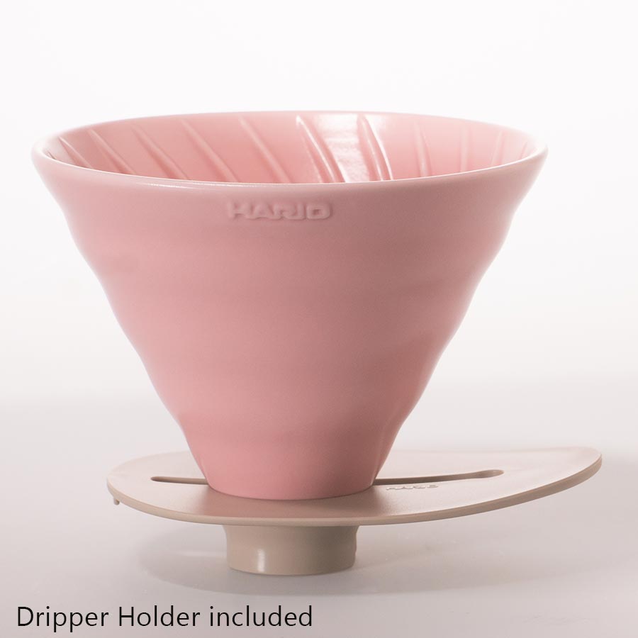 HARIO V60 Switch & Match Ceramic Dripper 03 - Matte Pink 