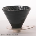 HARIO V60 Switch & Match Ceramic Dripper 03 - Matte Black