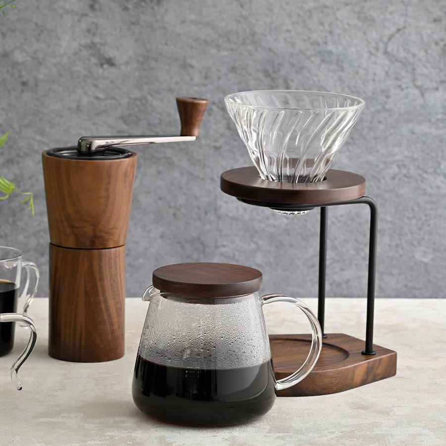 V60 Drip Stand Walnut
