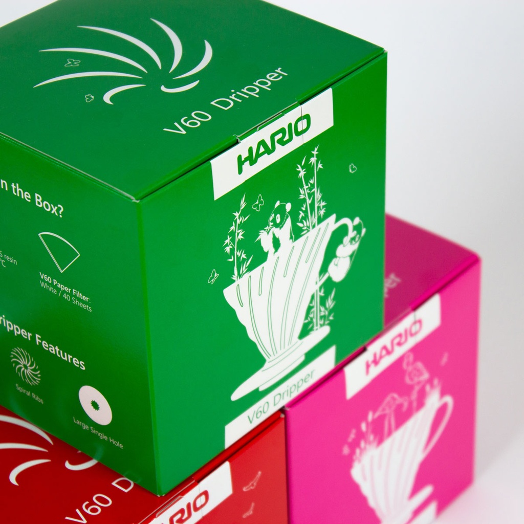 V60 Coffee Dripper 02 - Bamboo Green