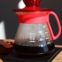 V60 Range Server 600ml - Desert Red