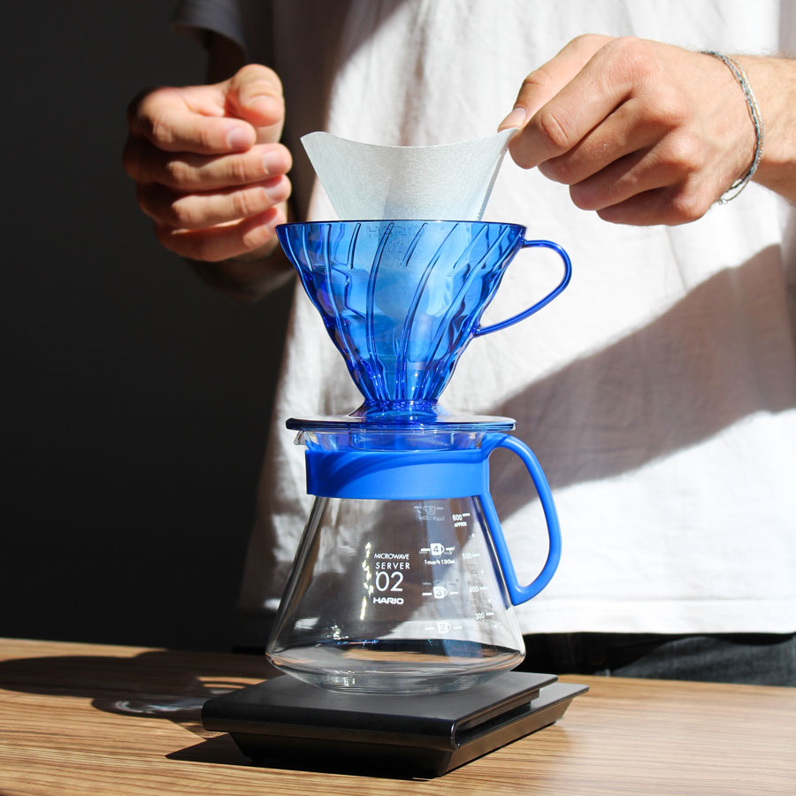V60 Range Server 600ml - Ocean Blue