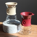 V60 Drip Decanter 700ml - Cranberry