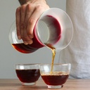 V60 Drip Decanter 700ml - Cranberry