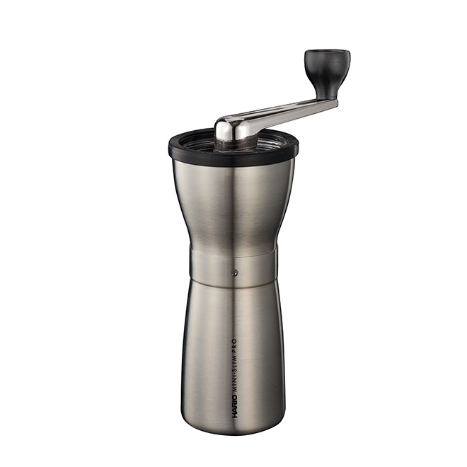 Ceramic Coffee Grinder Mini-Slim PRO - Stainless Steel