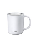 [CMG-350-W] Ceramic Coating Double-Walled Thermal Mug 350ml - White