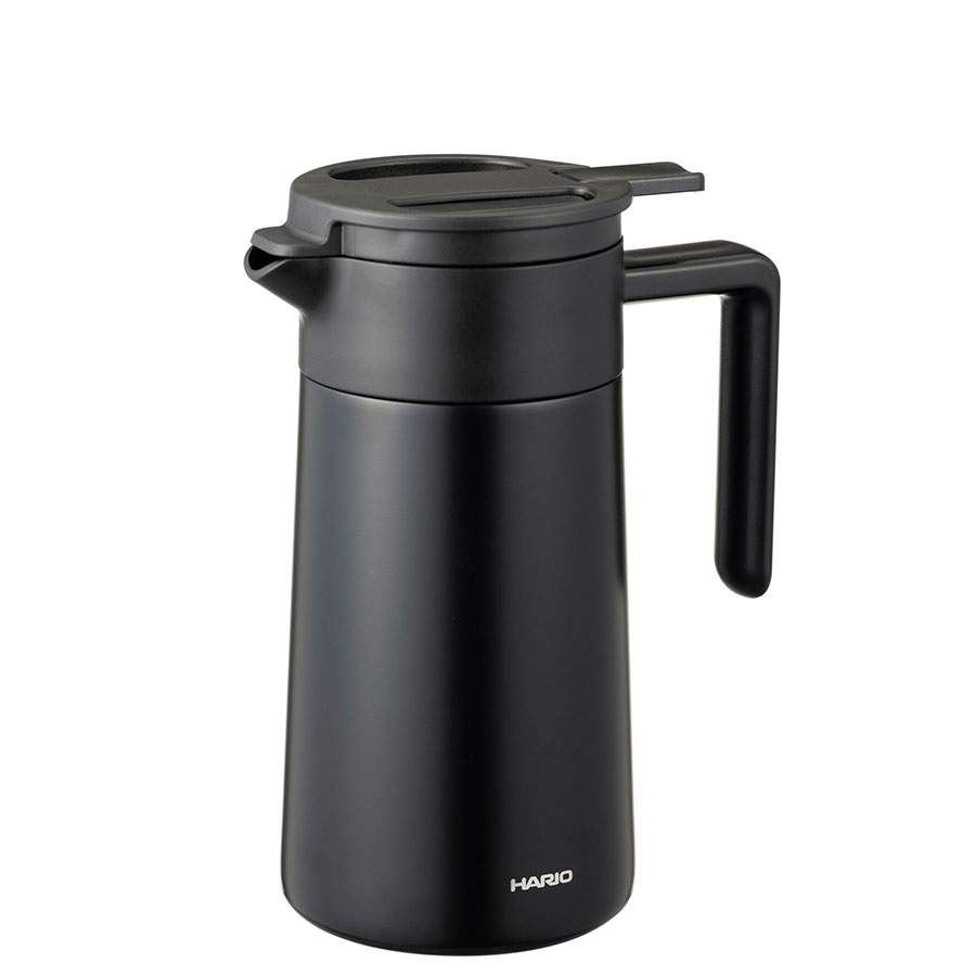 Ceramic Coating Stainless Thermal Pot 600ml - Black