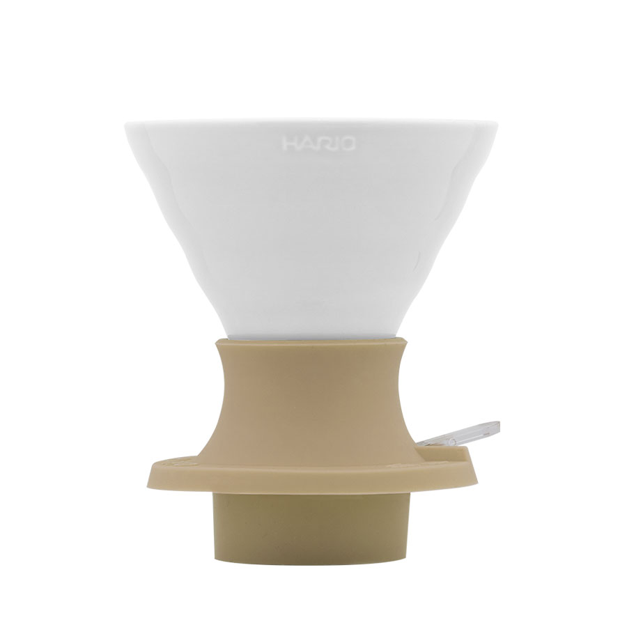 V60 Ceramic Immersion Coffee Dripper SWITCH 02 - Jasmine White