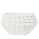 Basket Filter Paper - Size 80/200mm 200 Sheets - White