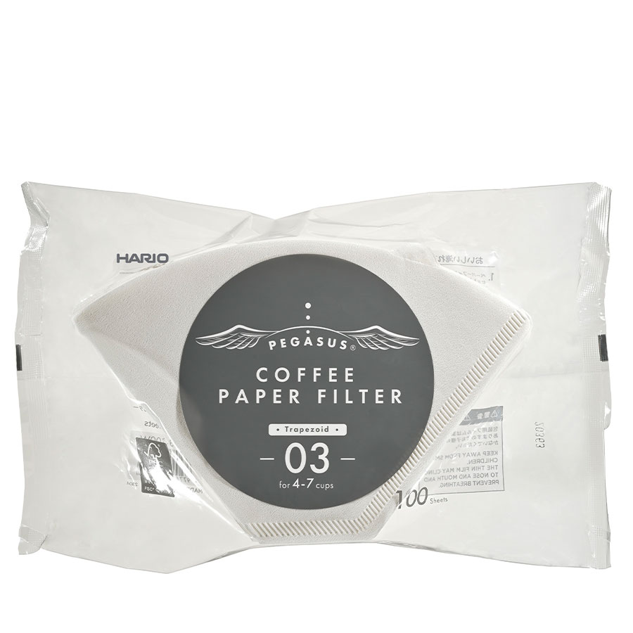 Pegasus Paper Filter 03 White - 100 Sheets